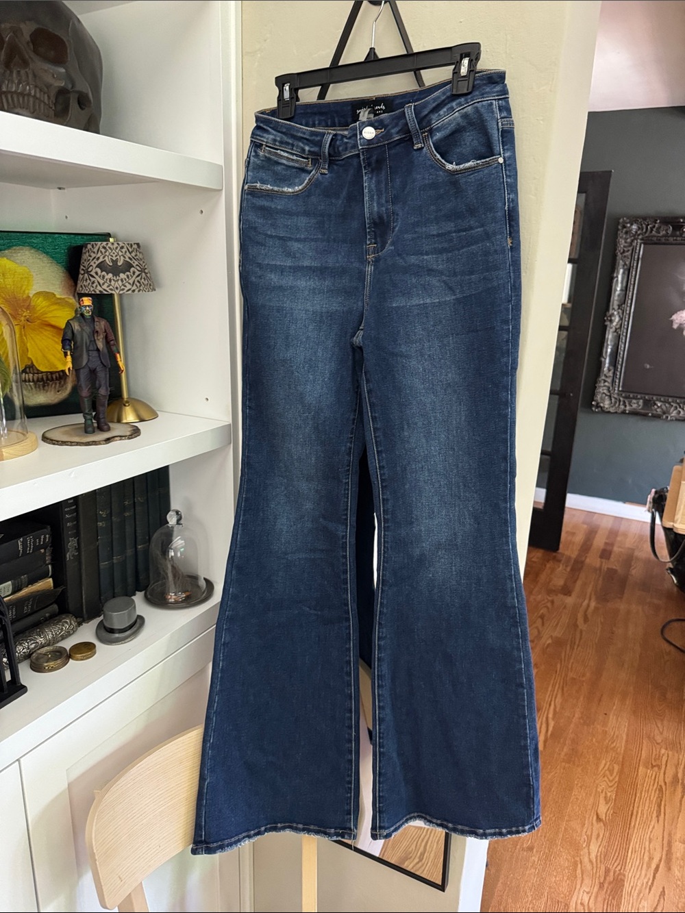 Social Threads Risen jeans Classic High-Rise Flared Jeans - Dark Blue